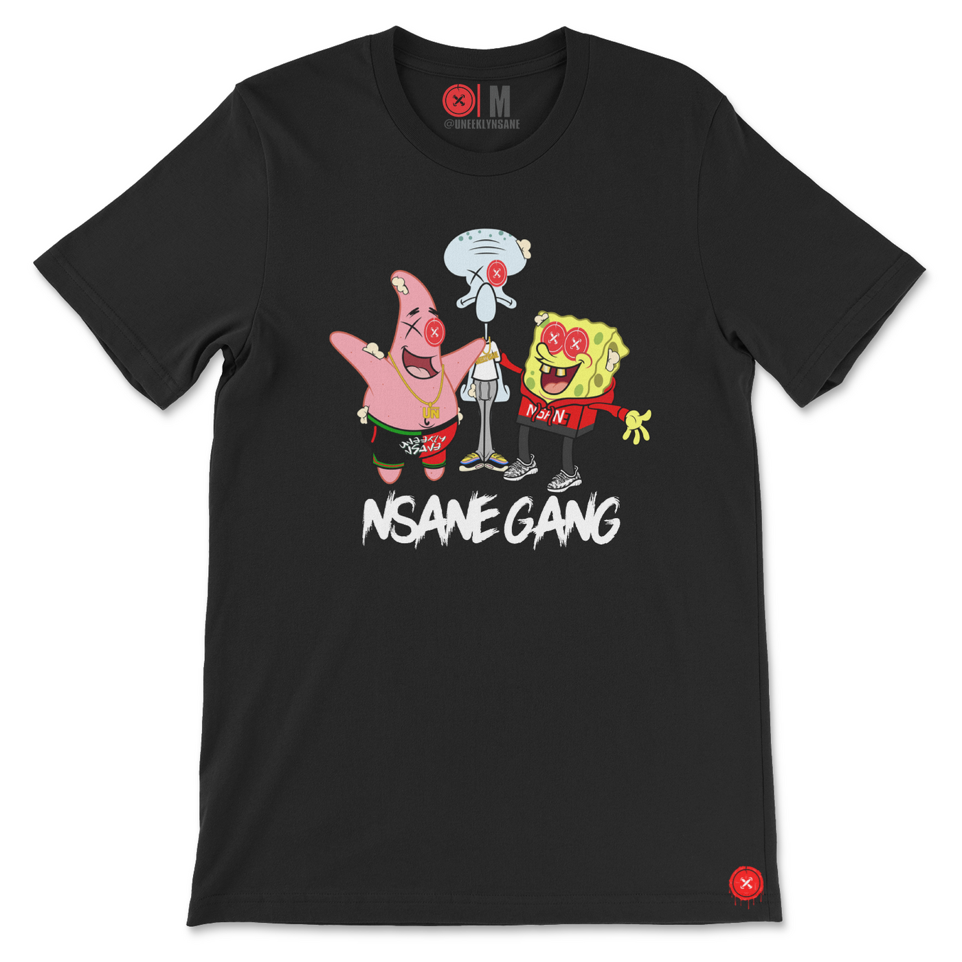Nsane Gang SB3 TEE - Unique Sweatsuits, hats, tees, shorts, hoodies, Outwear & accessories online | Uneekly Nsane