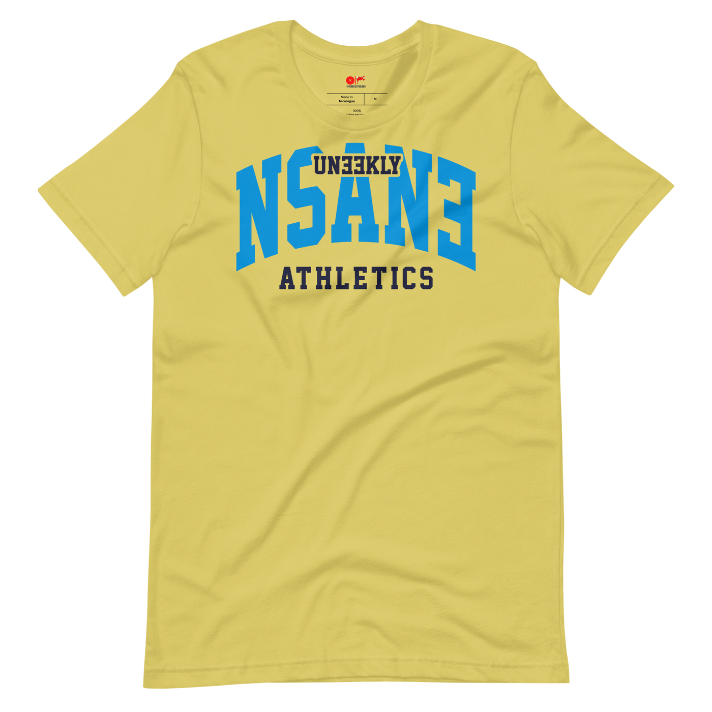 Nsane Athletics T-Shirt (University blue) - Unique Sweatsuits, hats, tees, shorts, hoodies, Outwear & accessories online | Uneekly Nsane