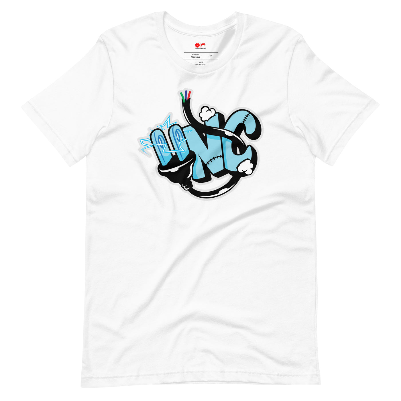 UNC Plug In T-shirt (Carolina Blue) - Unique Sweatsuits, hats, tees, shorts, hoodies, Outwear & accessories online | Uneekly Nsane