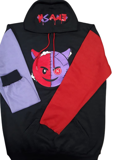 Nsane Demon Tyme Hoodie (the 6 edition) - Unique Sweatsuits, hats, tees, shorts, hoodies, Outwear & accessories online | Uneekly Nsane