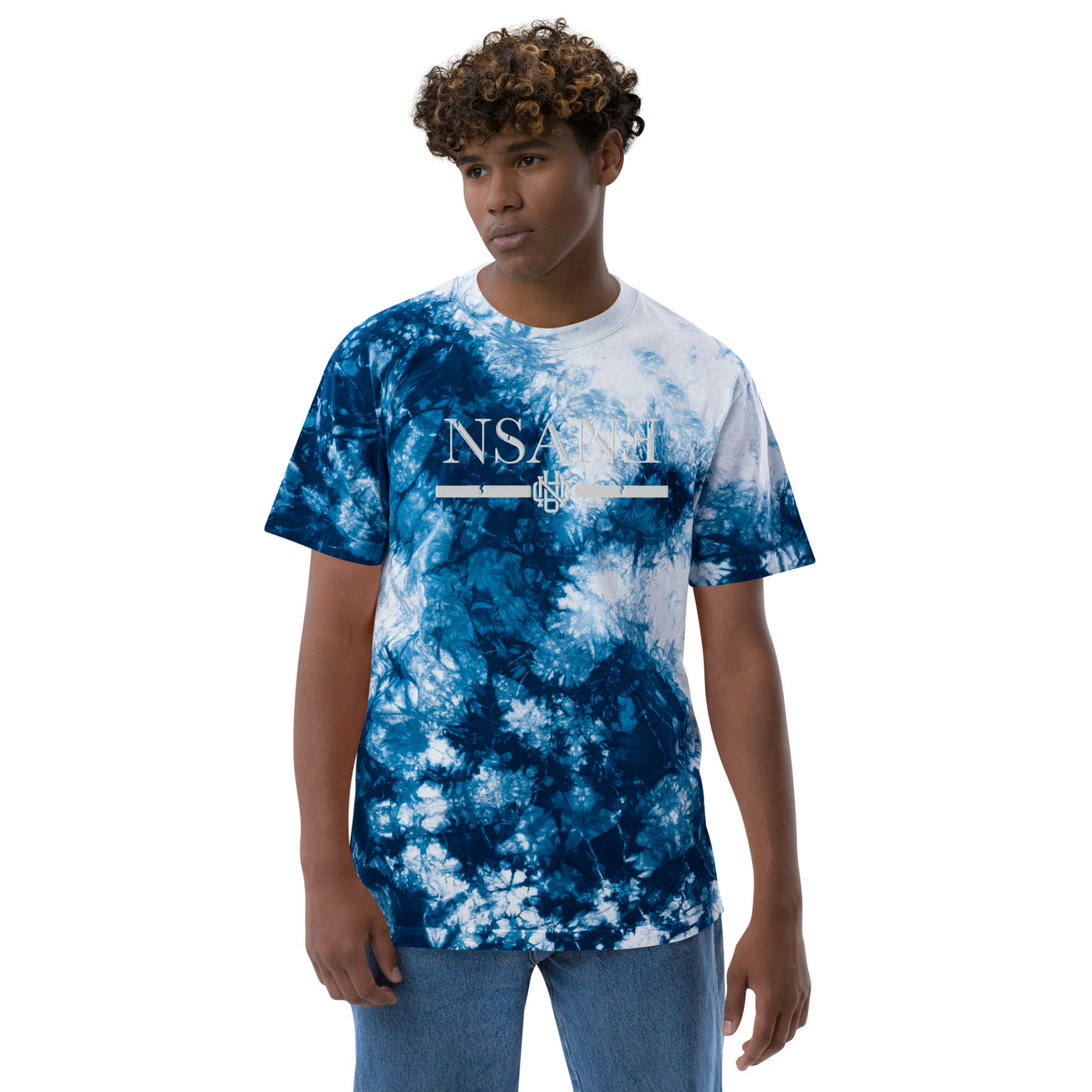 Nsane Signature Oversized tie-dye t-shirt - Unique Sweatsuits, hats, tees, shorts, hoodies, Outwear & accessories online | Uneekly Nsane