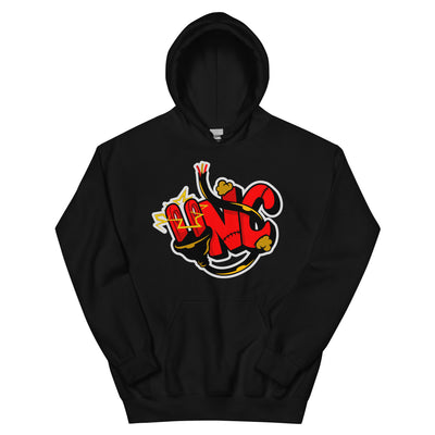 UNC Plugged In Hoodie (9er gang edition) - Unique Sweatsuits, hats, tees, shorts, hoodies, Outwear & accessories online | Uneekly Nsane