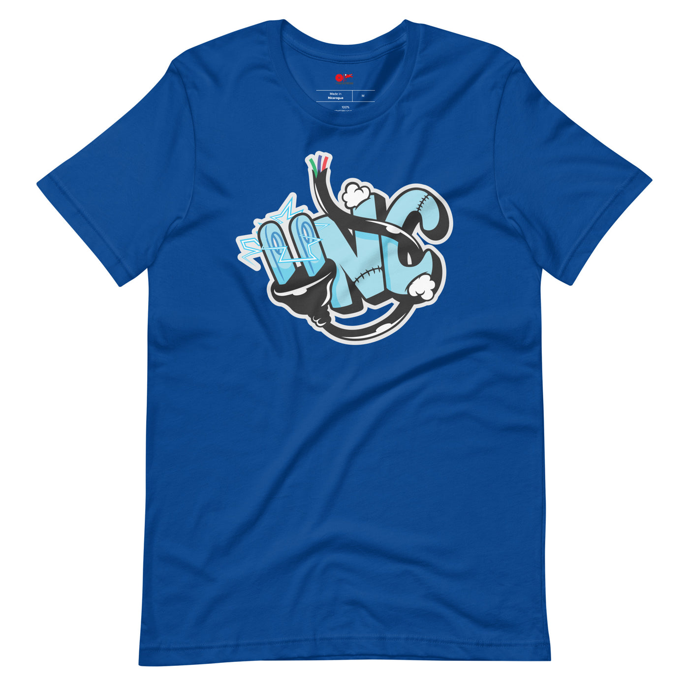 UNC Plug In T-shirt (Carolina Blue) - Unique Sweatsuits, hats, tees, shorts, hoodies, Outwear & accessories online | Uneekly Nsane