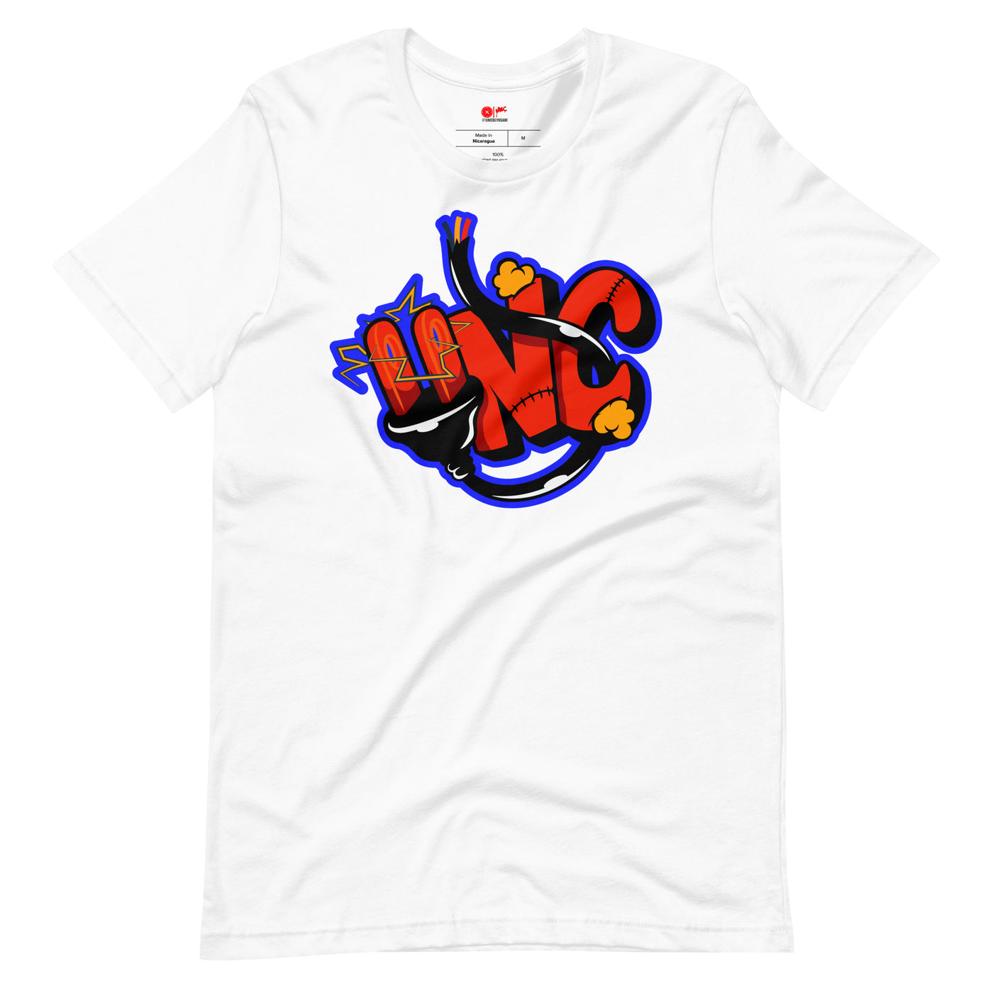 UNC Plugged In T-shirt Red & Blue - Unique Sweatsuits, hats, tees, shorts, hoodies, Outwear & accessories online | Uneekly Nsane