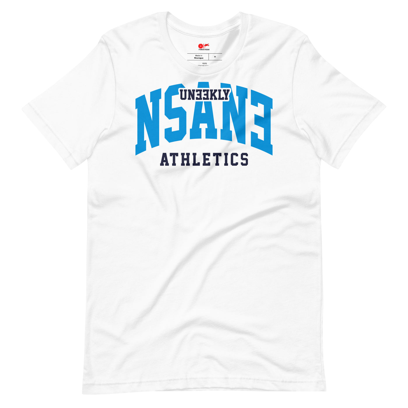 Nsane Athletics T-Shirt (University blue) - Unique Sweatsuits, hats, tees, shorts, hoodies, Outwear & accessories online | Uneekly Nsane